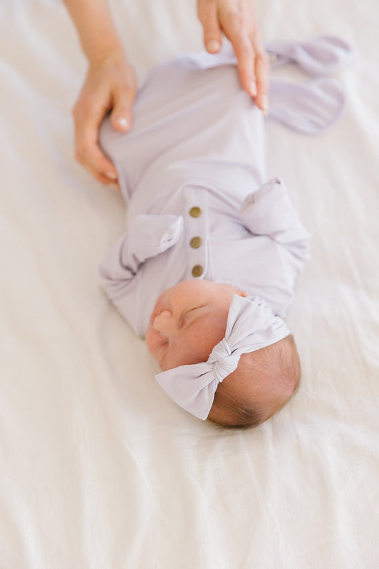 newborn knot gown