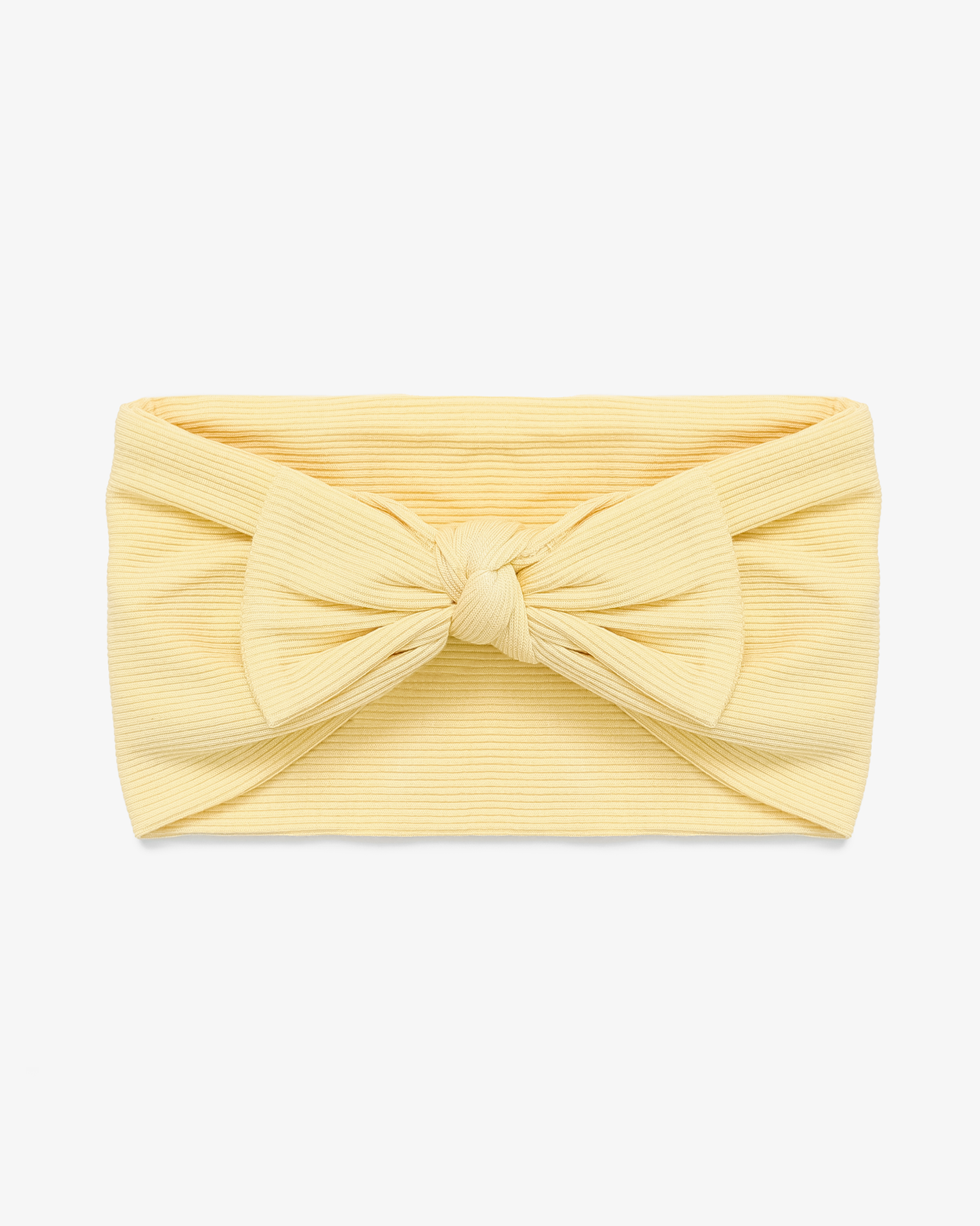 Lemon Ribbed Headband