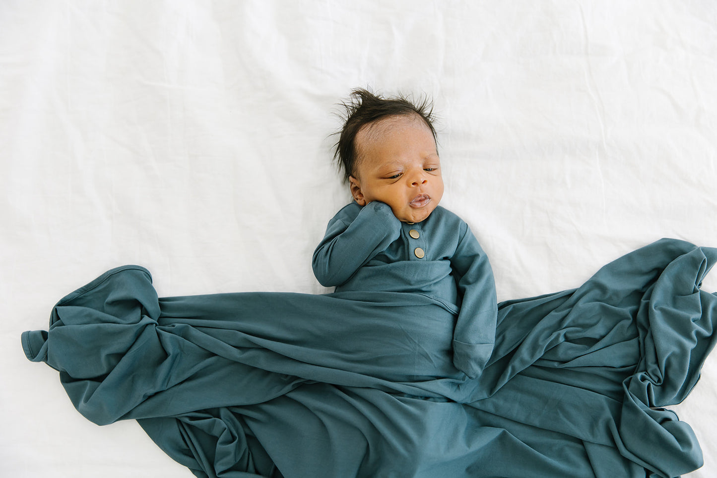 Navy sleeper swaddle bundle