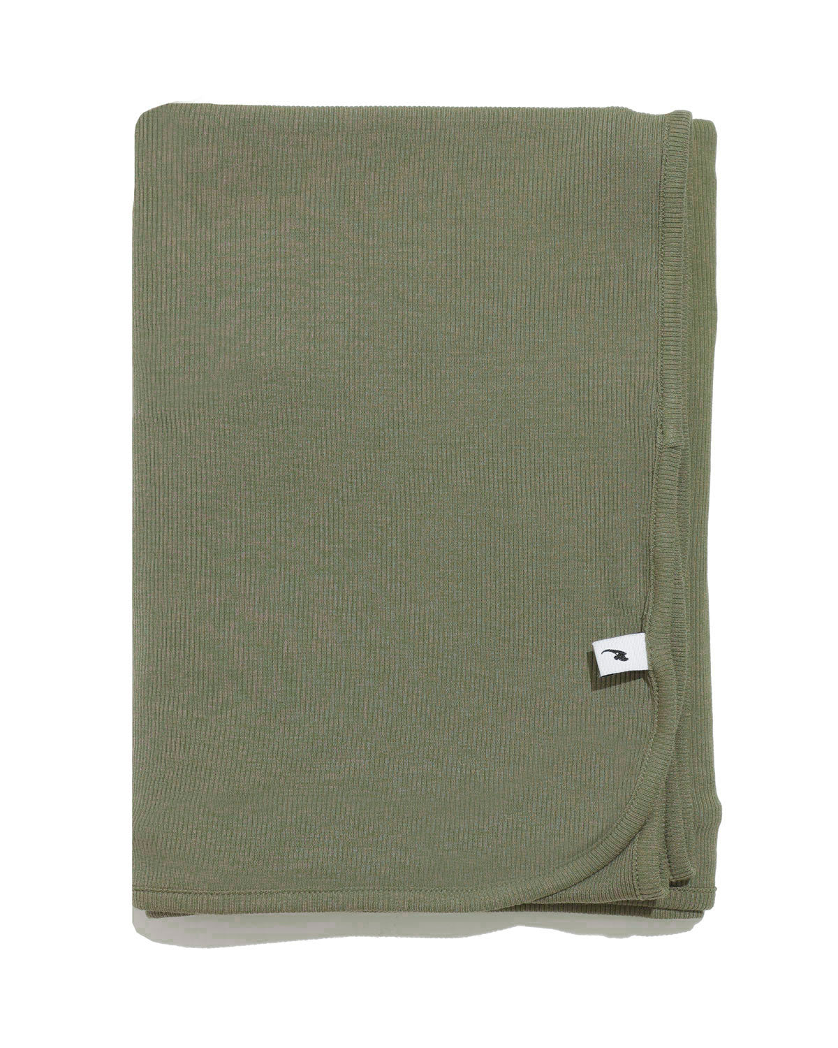 Olive ribbed sleeper swaddle bundle