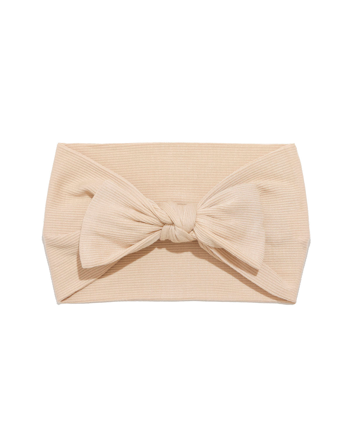 Tan Ribbed Knit Headband & Sleeper Bundle