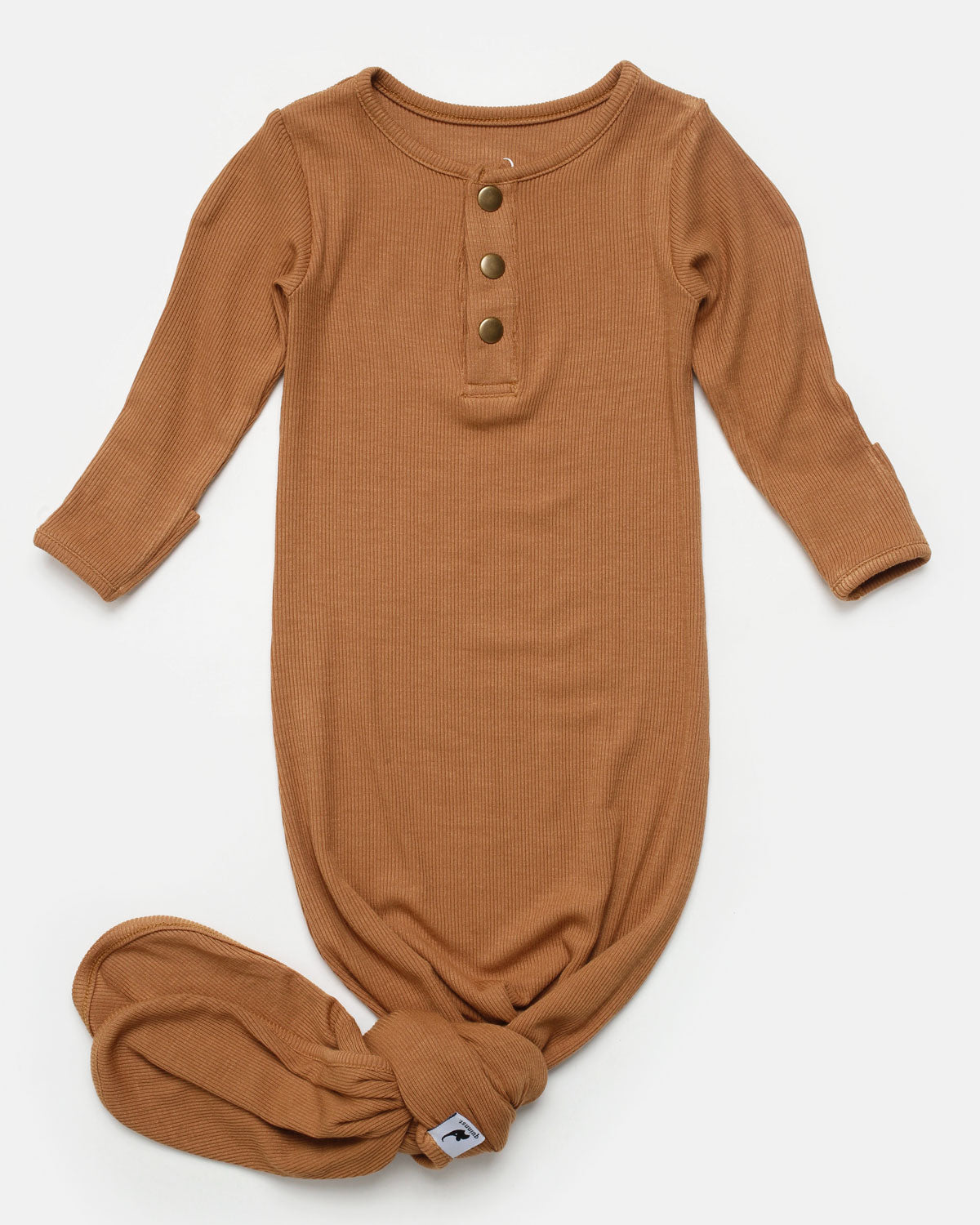 Camel ribbed sleeper swaddle bundle