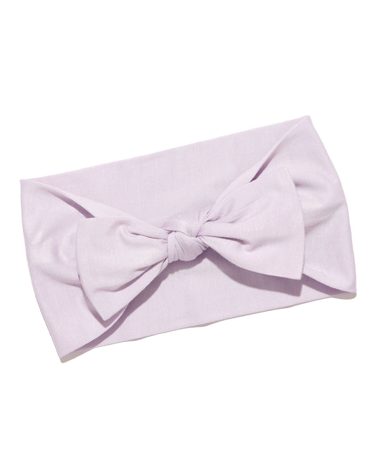 Lavender knit headband & swaddle bundle