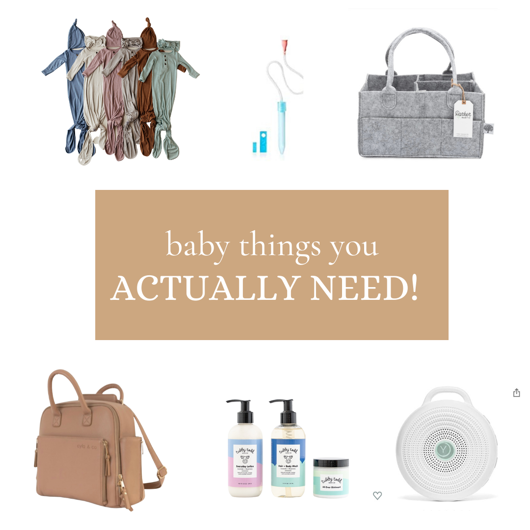 baby things you need