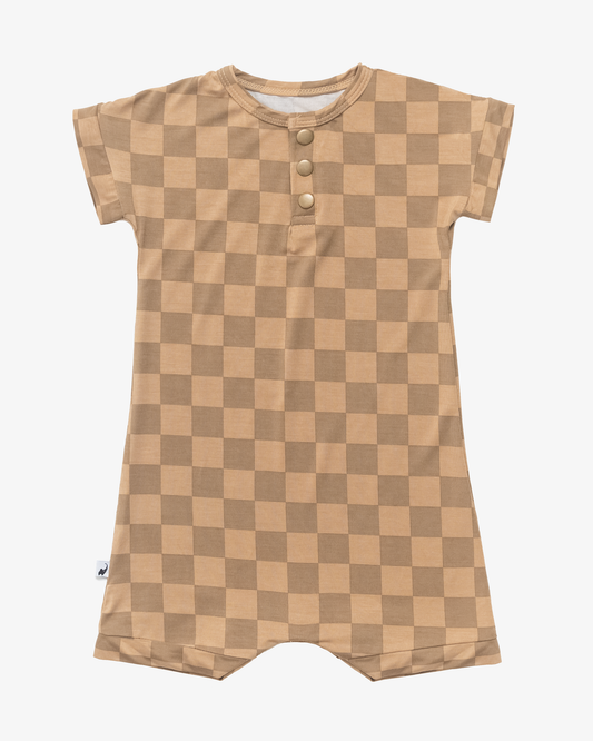 Checkered Romper