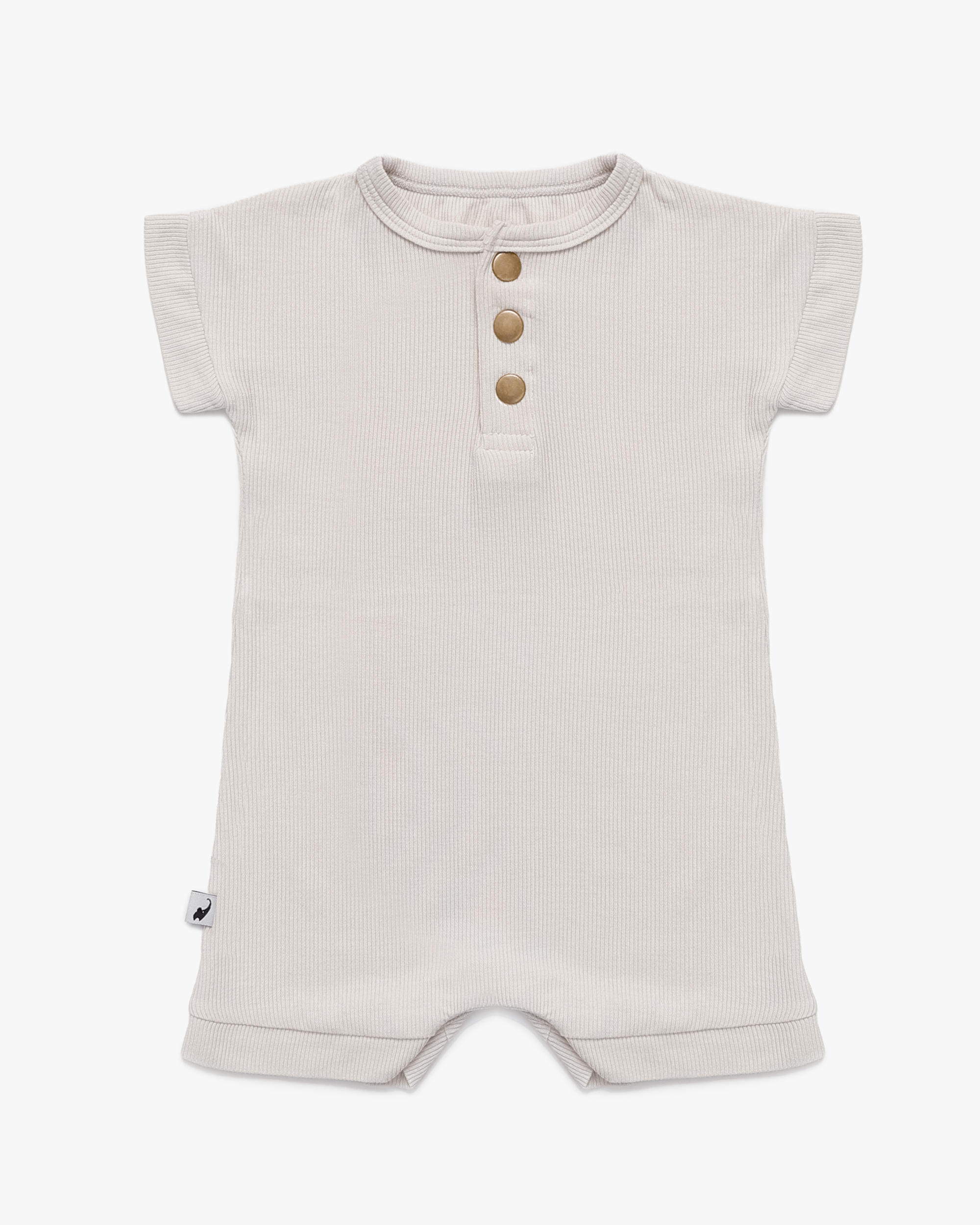 oatmeal ribbed romper – Quinn St.