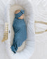 baby girl swaddle and bow set