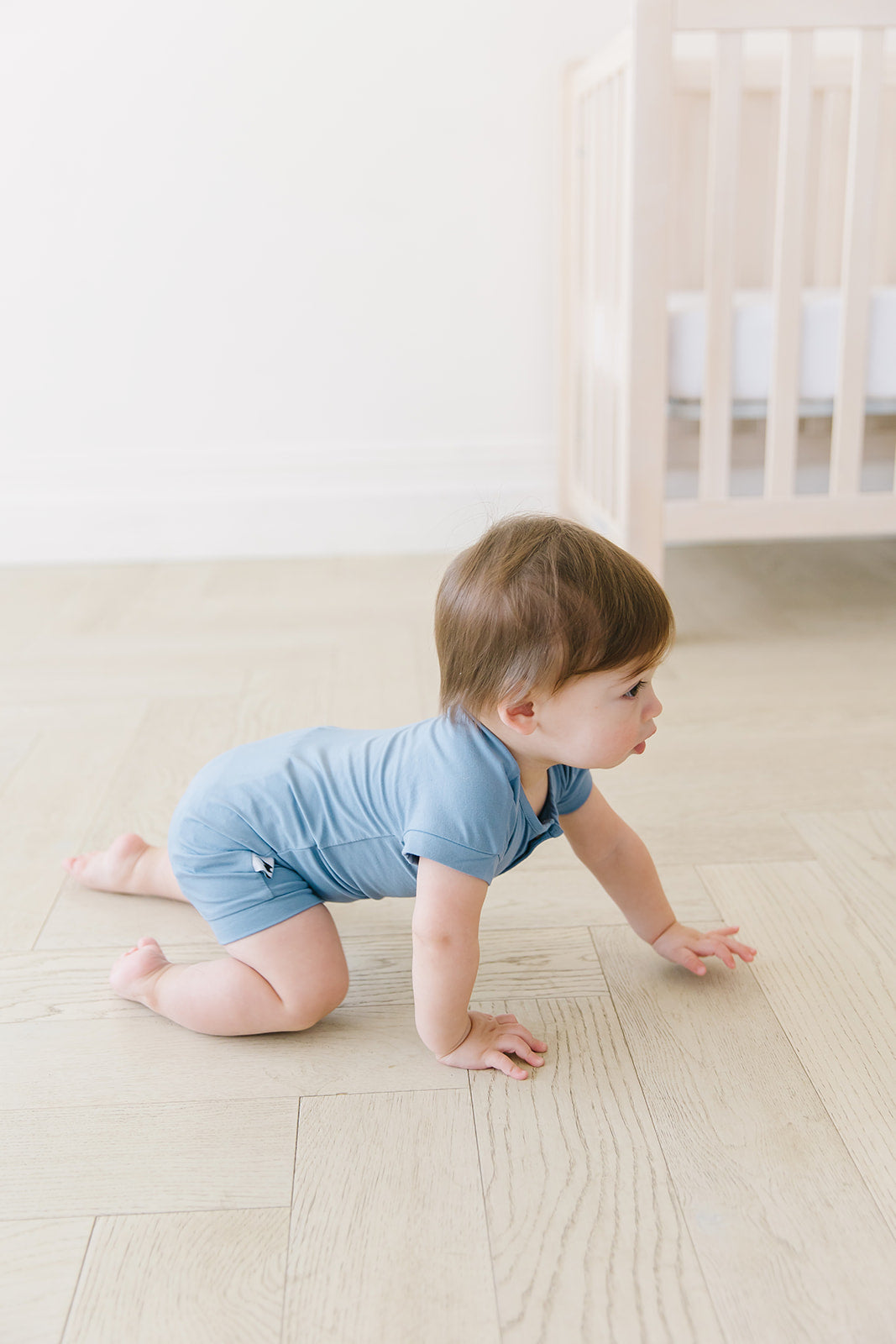 baby boy neutral summer outfit