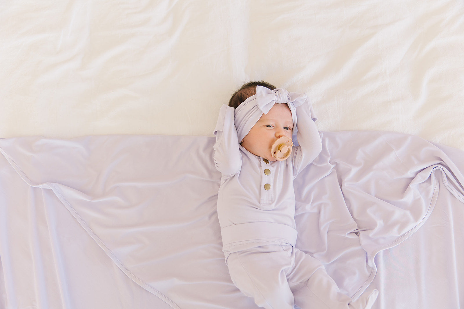 Bamboo swaddle blanket | Quinn St. 