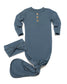 Navy Knit Headband & Sleeper Bundle