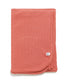 Rose ribbed hat & swaddle bundle