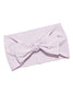 Lavender knit headband & swaddle bundle