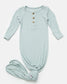 Ocean ribbed sleeper swaddle bundle