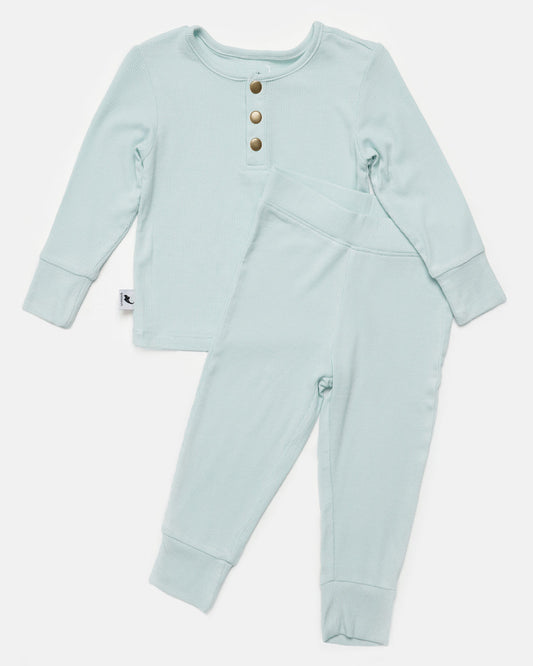 ocean ribbed two-piece set